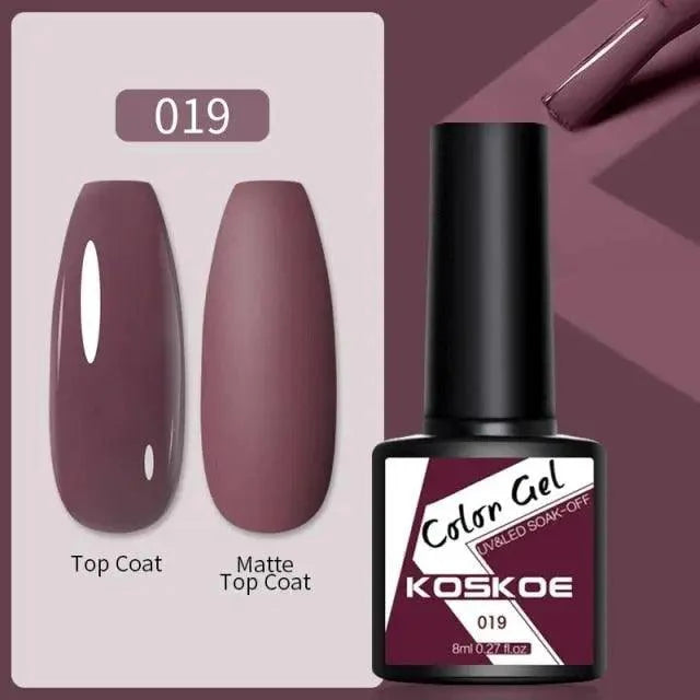 Spring Summer Nail Gel Polish Colorful UV LED Diamond Stylish Glossy and Matte Fashion Design For Womens
