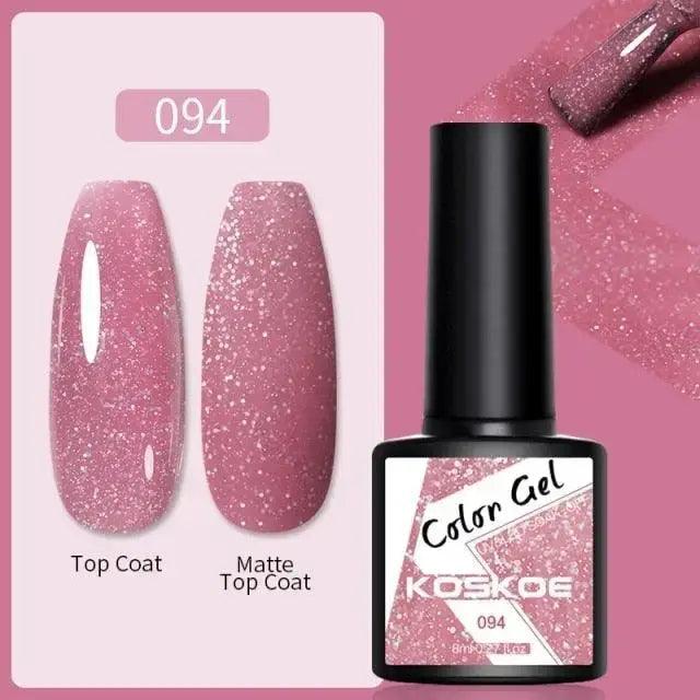 Spring Summer Nail Gel Polish Colorful UV LED Diamond Stylish Glossy and Matte Fashion Design For Womens