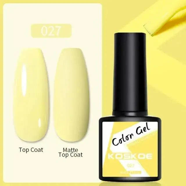 Spring Summer Nail Gel Polish Colorful UV LED Diamond Stylish Glossy and Matte Fashion Design For Womens