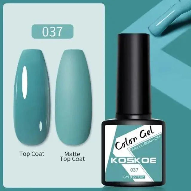 Spring Summer Nail Gel Polish Colorful UV LED Diamond Stylish Glossy and Matte Fashion Design For Womens