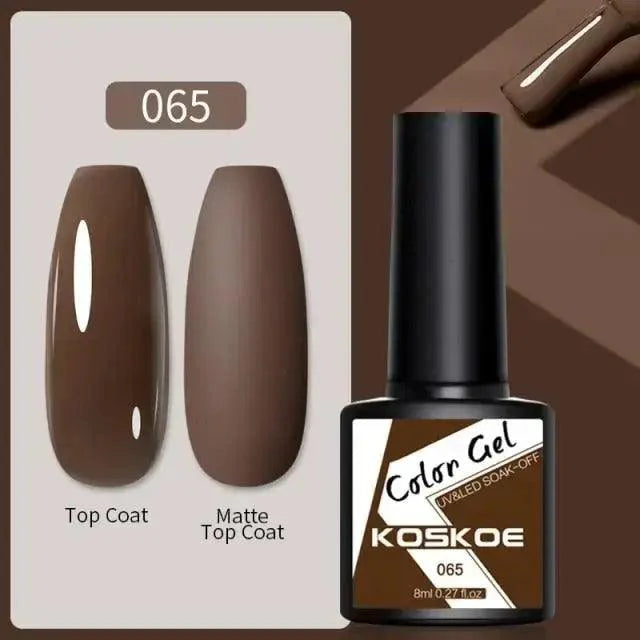 Spring Summer Nail Gel Polish Colorful UV LED Diamond Stylish Glossy and Matte Fashion Design For Womens