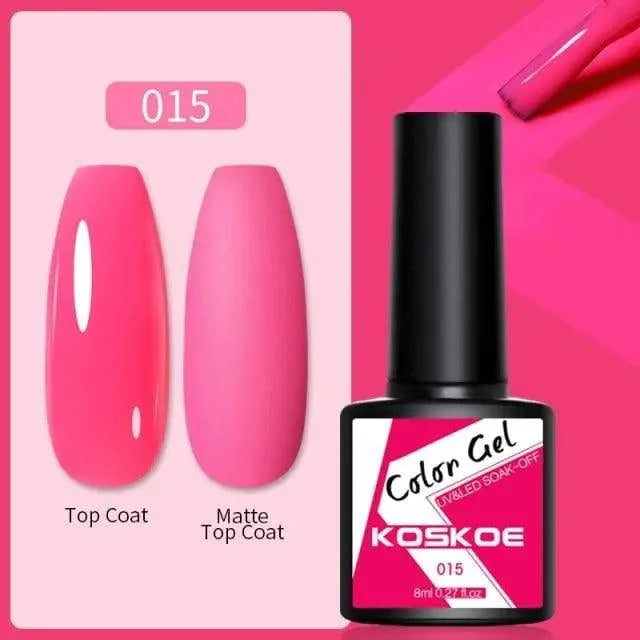 Spring Summer Nail Gel Polish Colorful UV LED Diamond Stylish Glossy and Matte Fashion Design For Womens