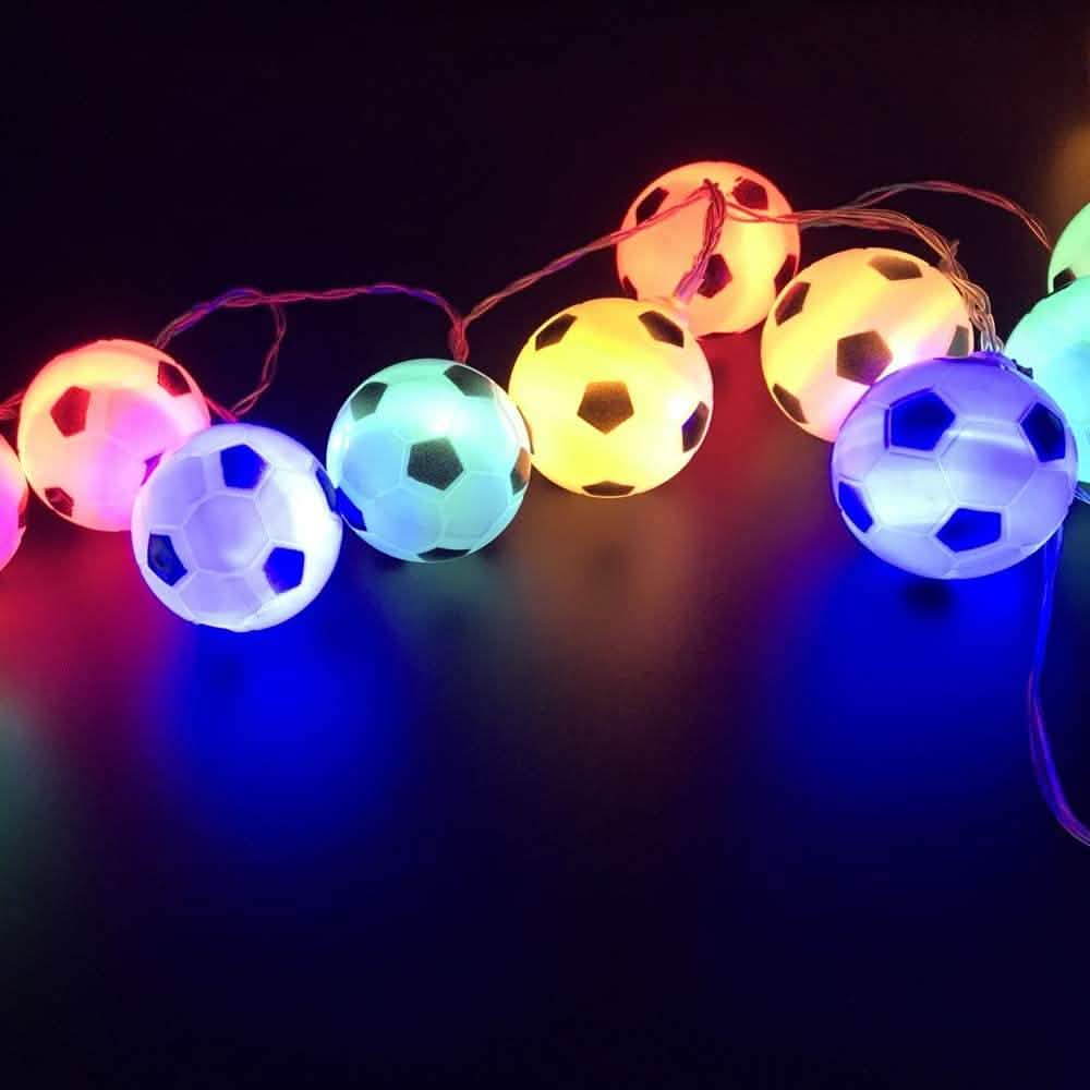 2022 World Cup Decor String Lights Soccer