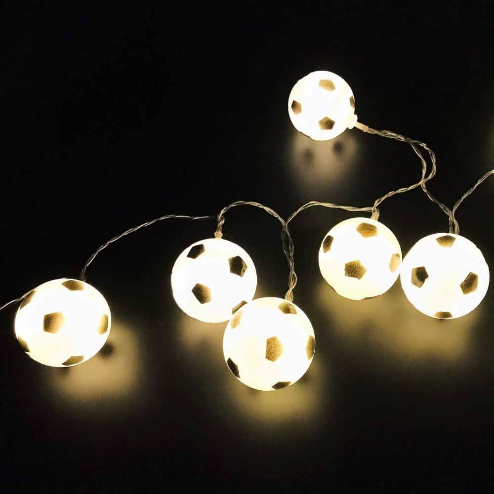 2022 World Cup Decor String Lights Soccer