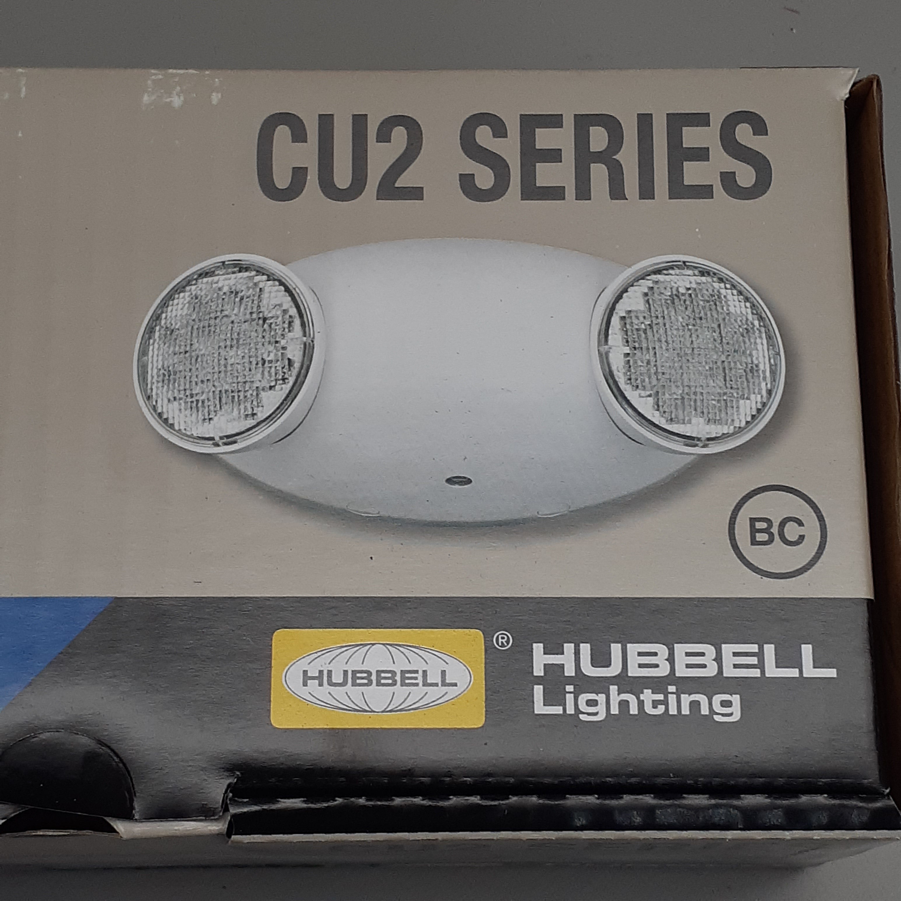 HUBBELL CU2 Series 2 Head LED Emergency Lighting Unit (New)