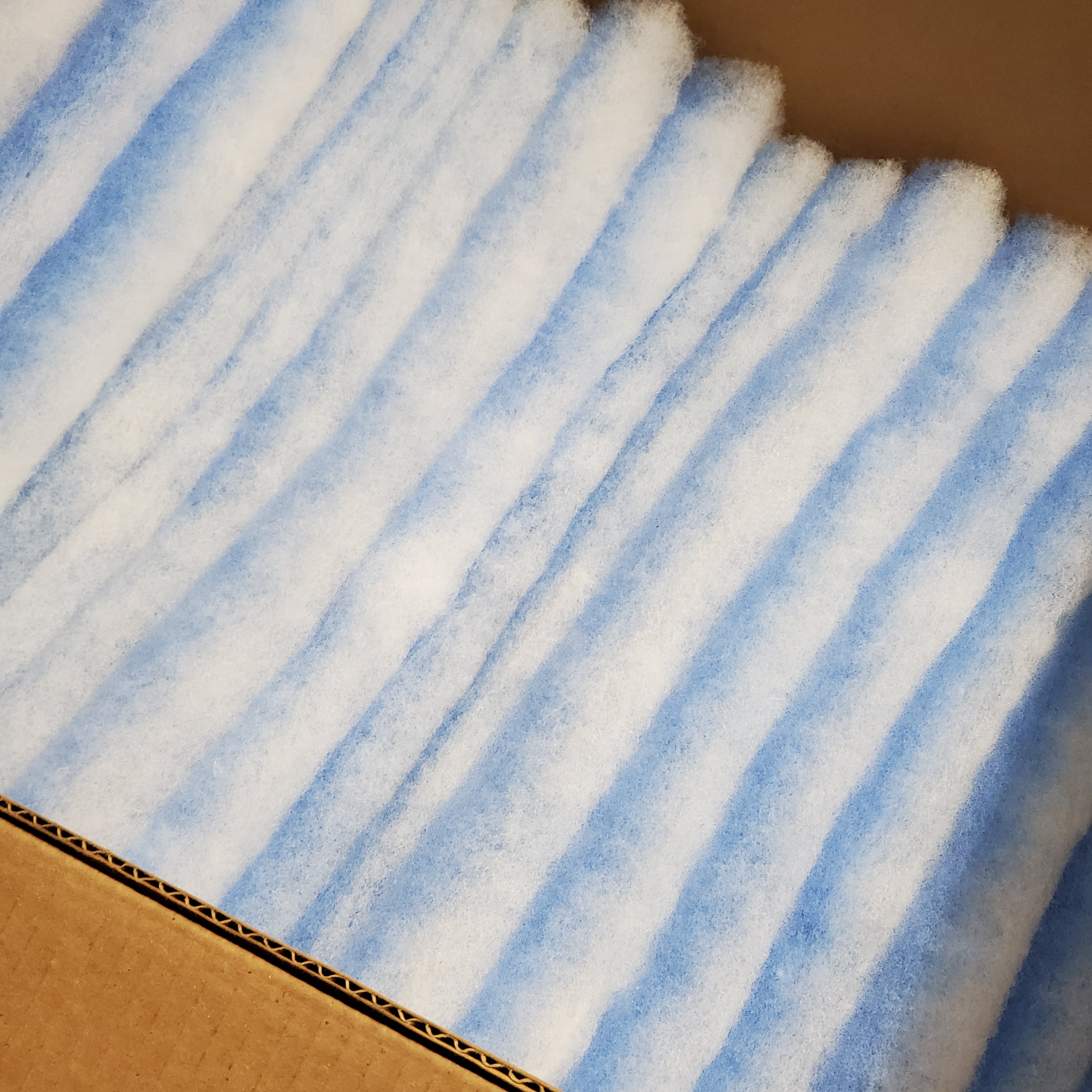 AFC Advanced Filtration Concepts 2"X20"X35" 20 Blue/White Tack Filter Media Pads FP200Slit (New)