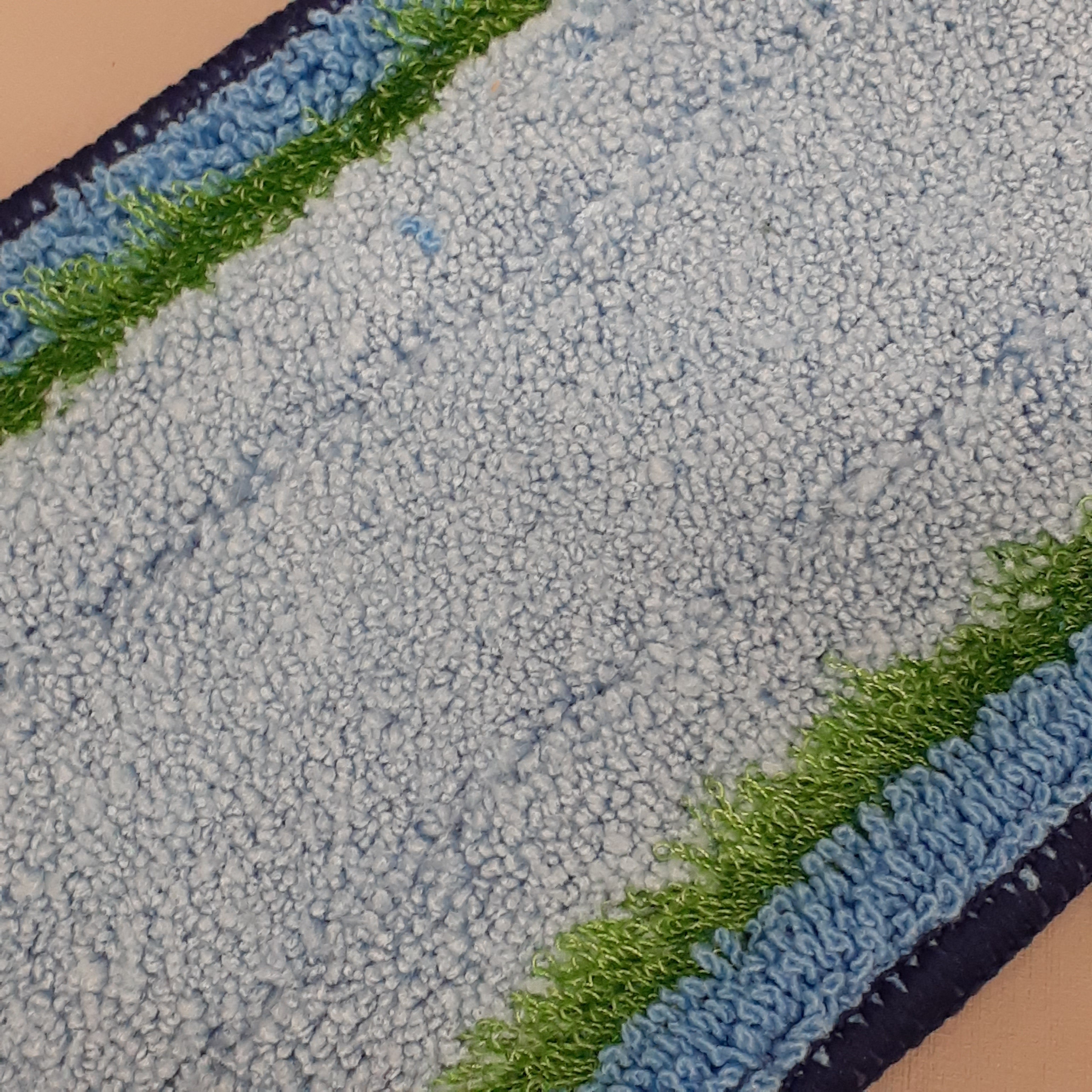IROBOT Brava Jet Cleaning Pads Comes w/ 1 Wet pad & 1 Dry Pad OEM Blue/Grey (New)