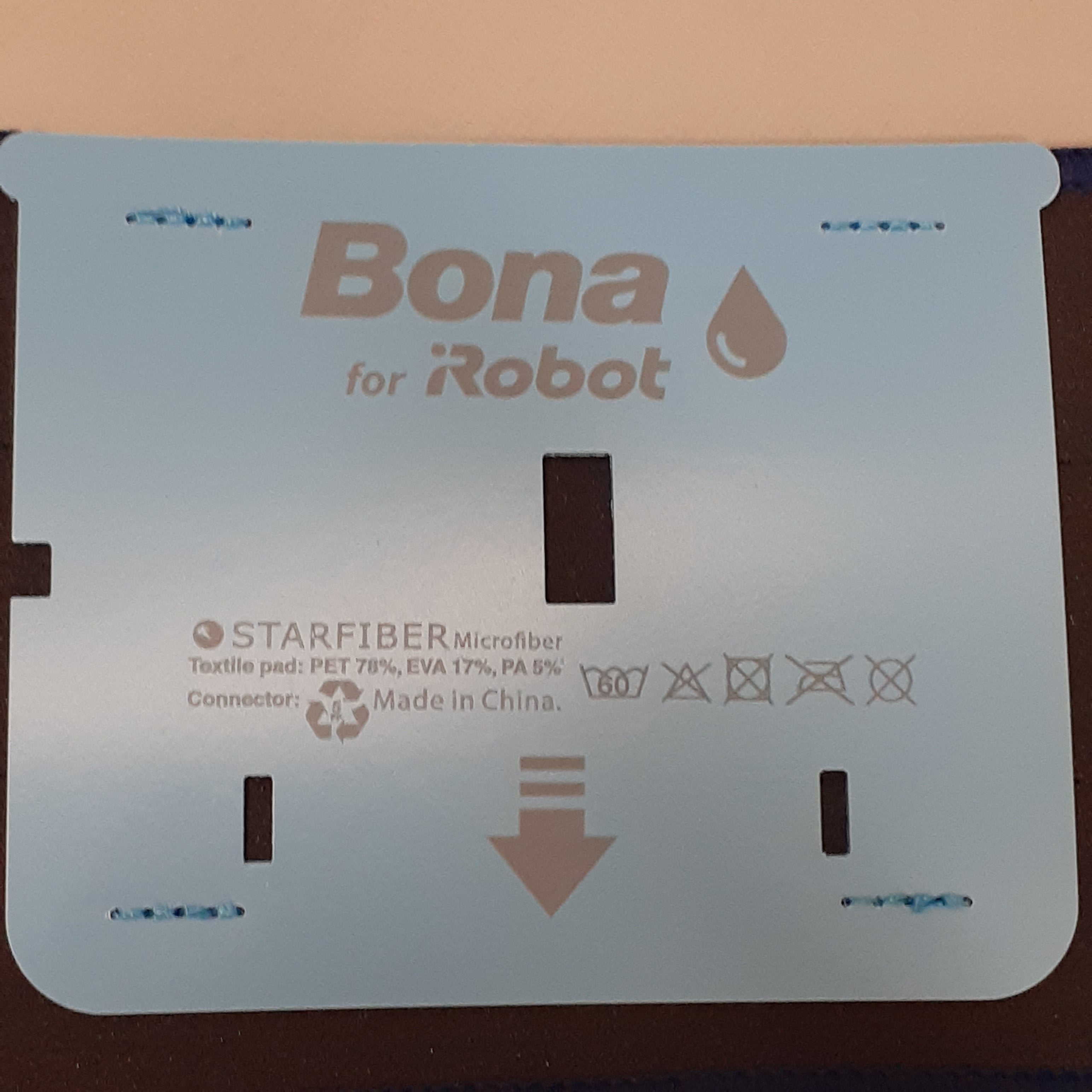 IROBOT Brava Jet Cleaning Pads Comes w/ 1 Wet pad & 1 Dry Pad OEM Blue/Grey (New)