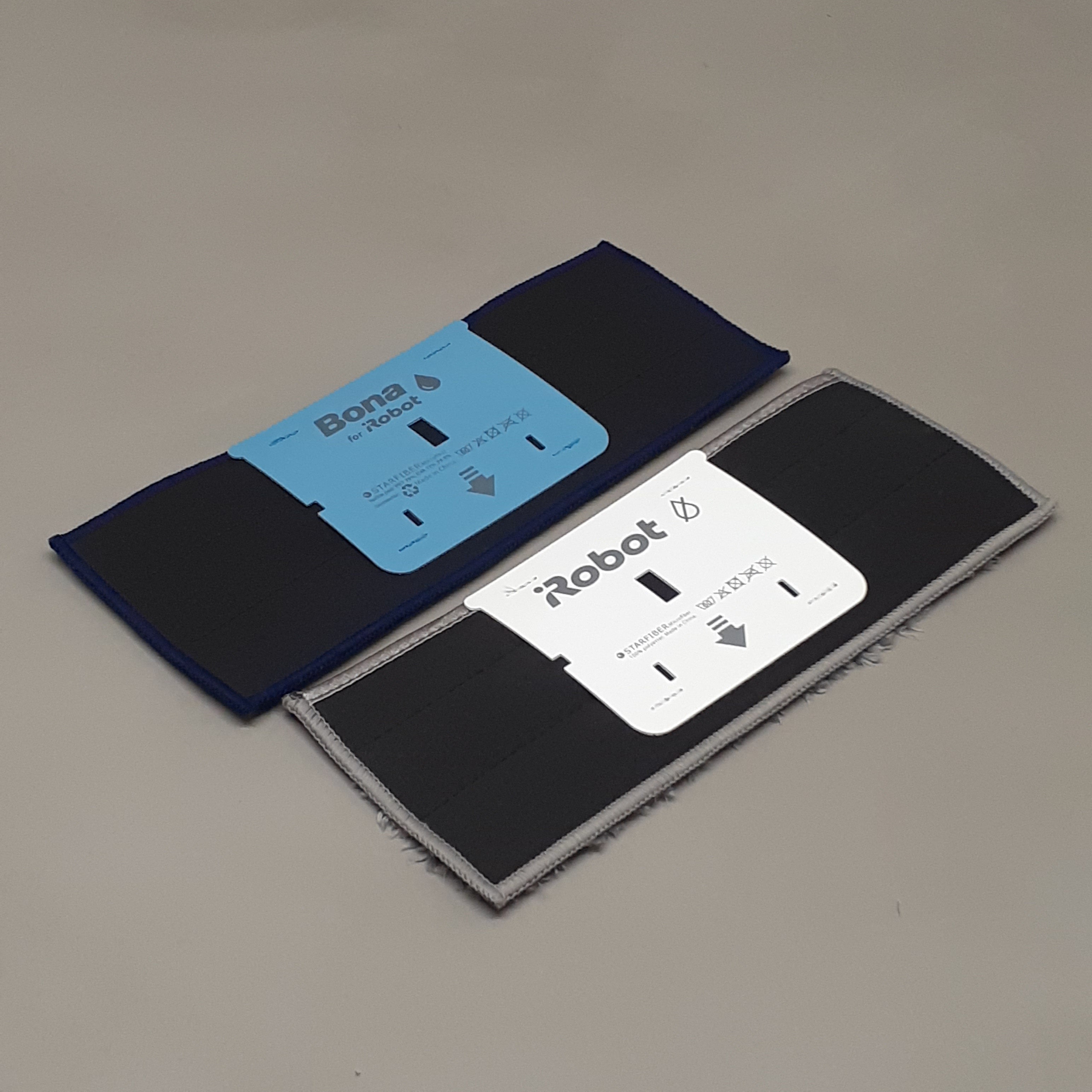IROBOT Brava Jet Cleaning Pads Comes w/ 1 Wet pad & 1 Dry Pad OEM Blue/Grey (New)