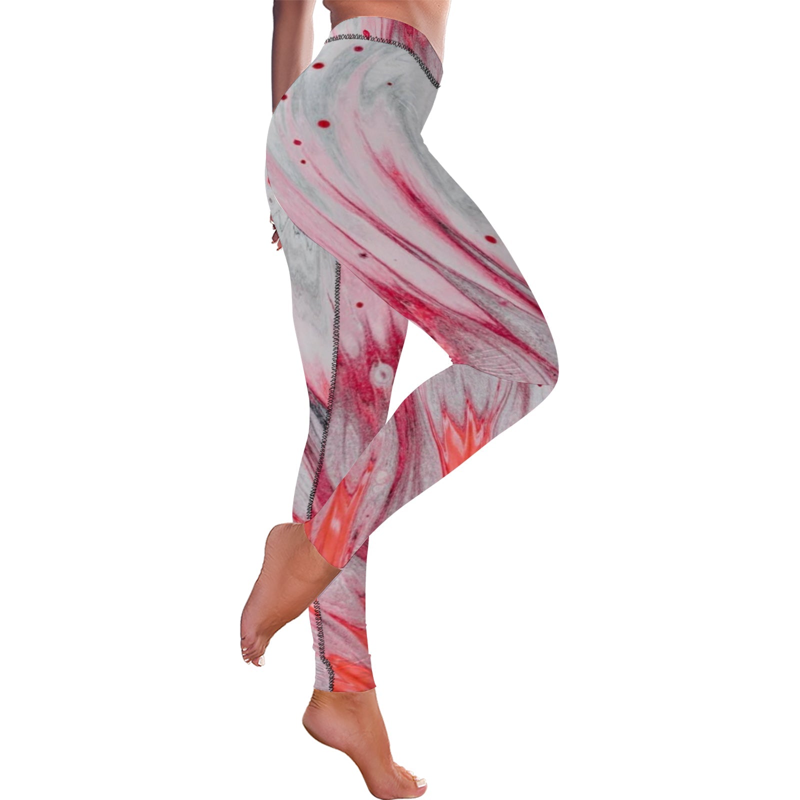 All-Over Low Rise Leggings (Model L07)