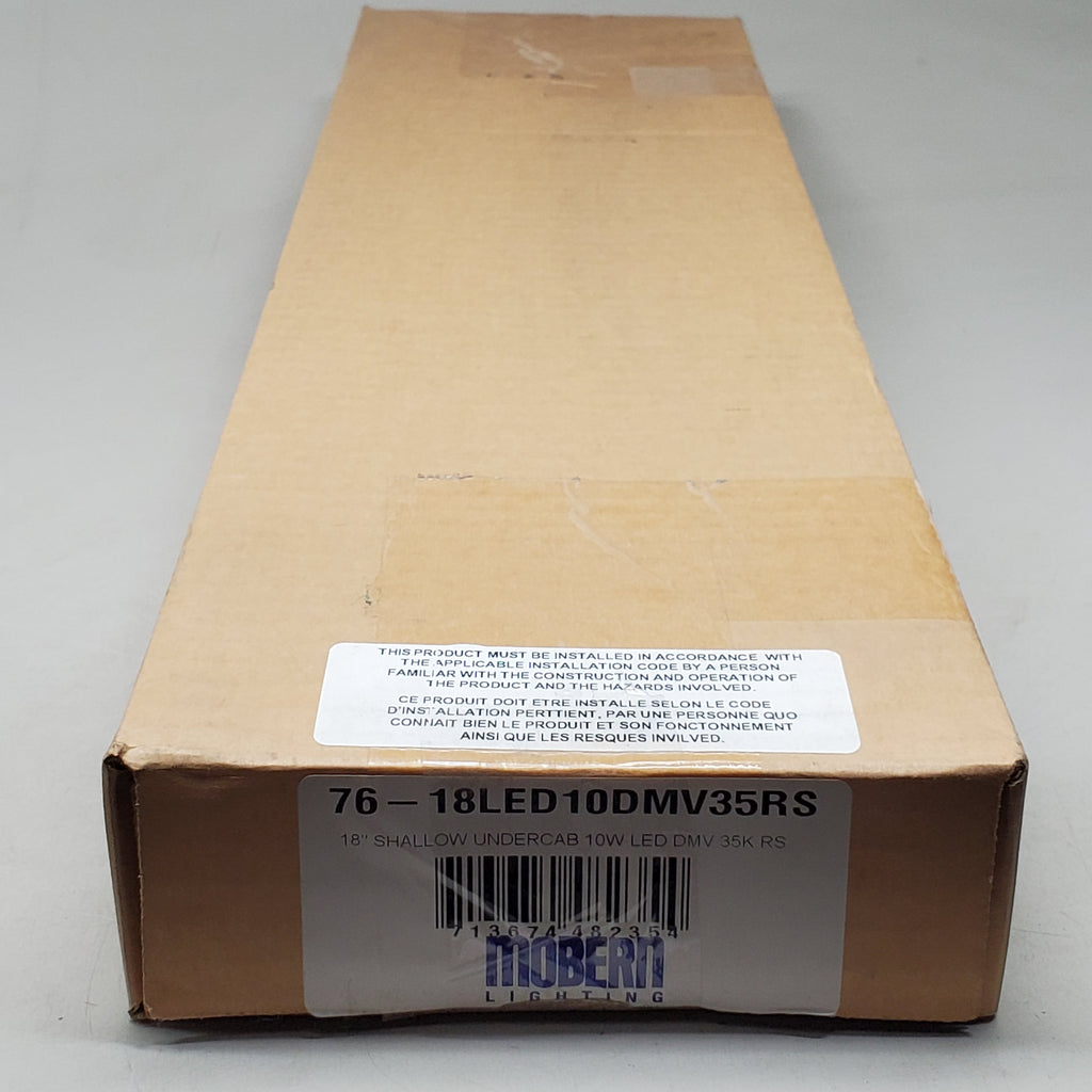 MOBERN LIGHTING 18" Shallow Undercabinet 10W LED DMV 35K RS