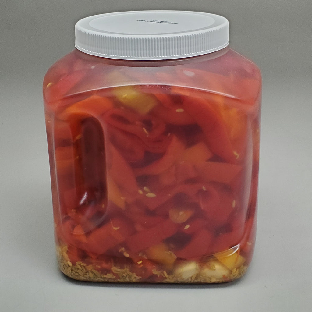 MAMA LIL'S Hungarian Goathorn Peppers in Sweet Brine 6.75 lbs (BB 02/27)