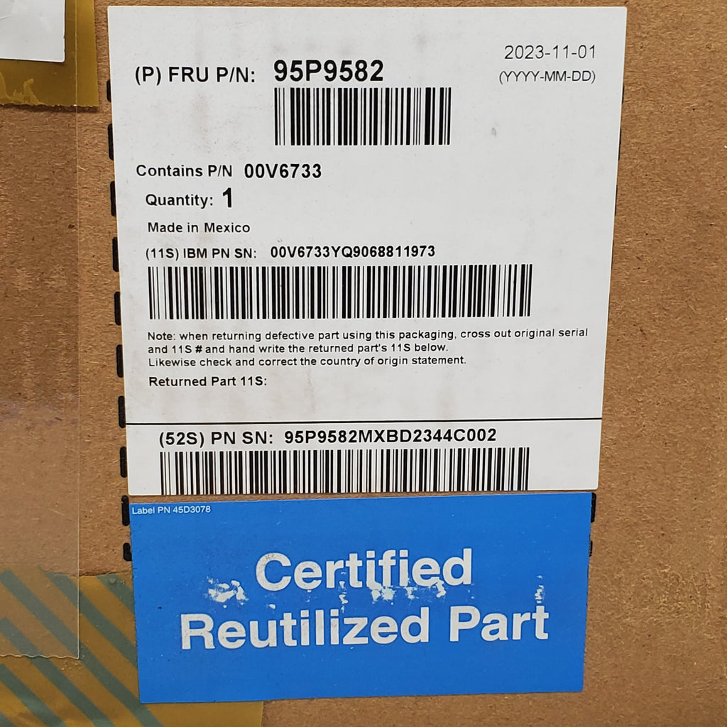 IBM L5 FC Short Wave Tape Storage Drive w/ Sled 8Gb/SEC 95P9582 00V6733 (Reman)