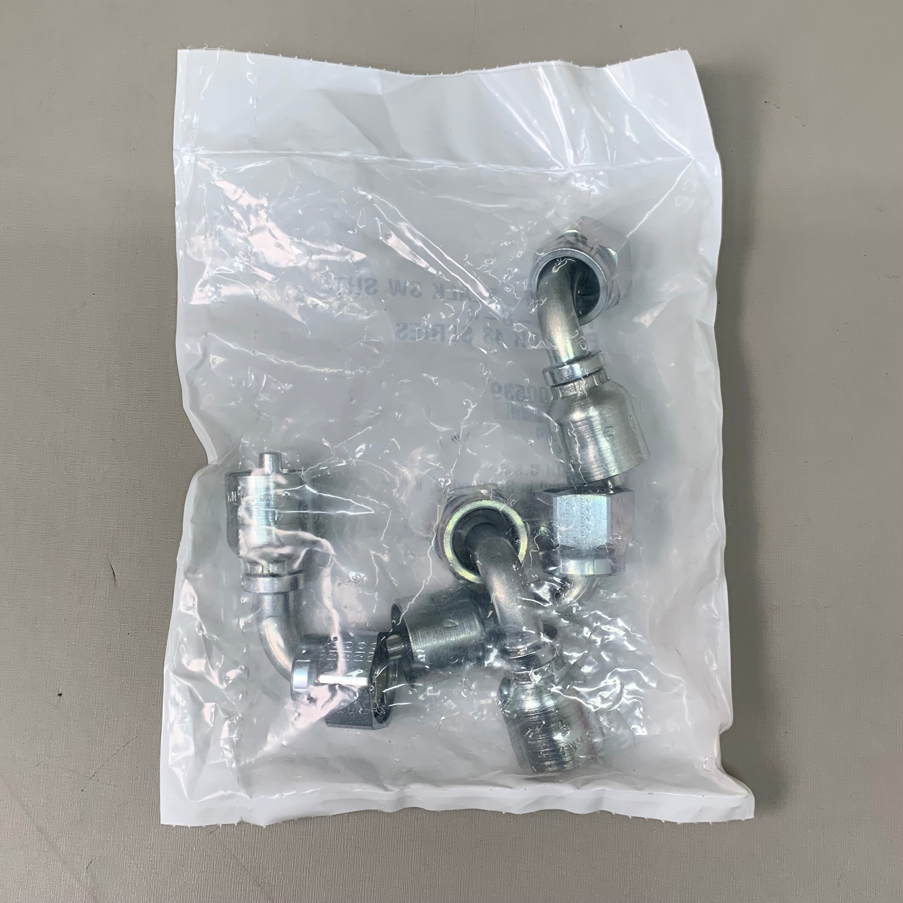 PARKER (4 PACK) Hydraulic Hose 90 EL SealK Swivel Straight SHT 1J943-8-4 PP-00539