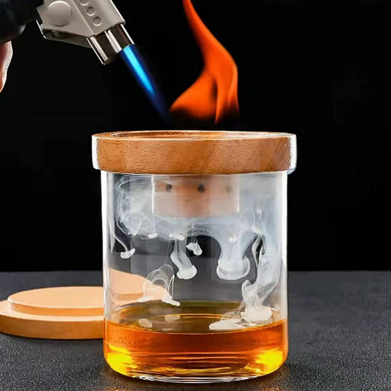 Wooden Smoker Beech Cocktail Smoker Set Wooden Cocktail Smoker