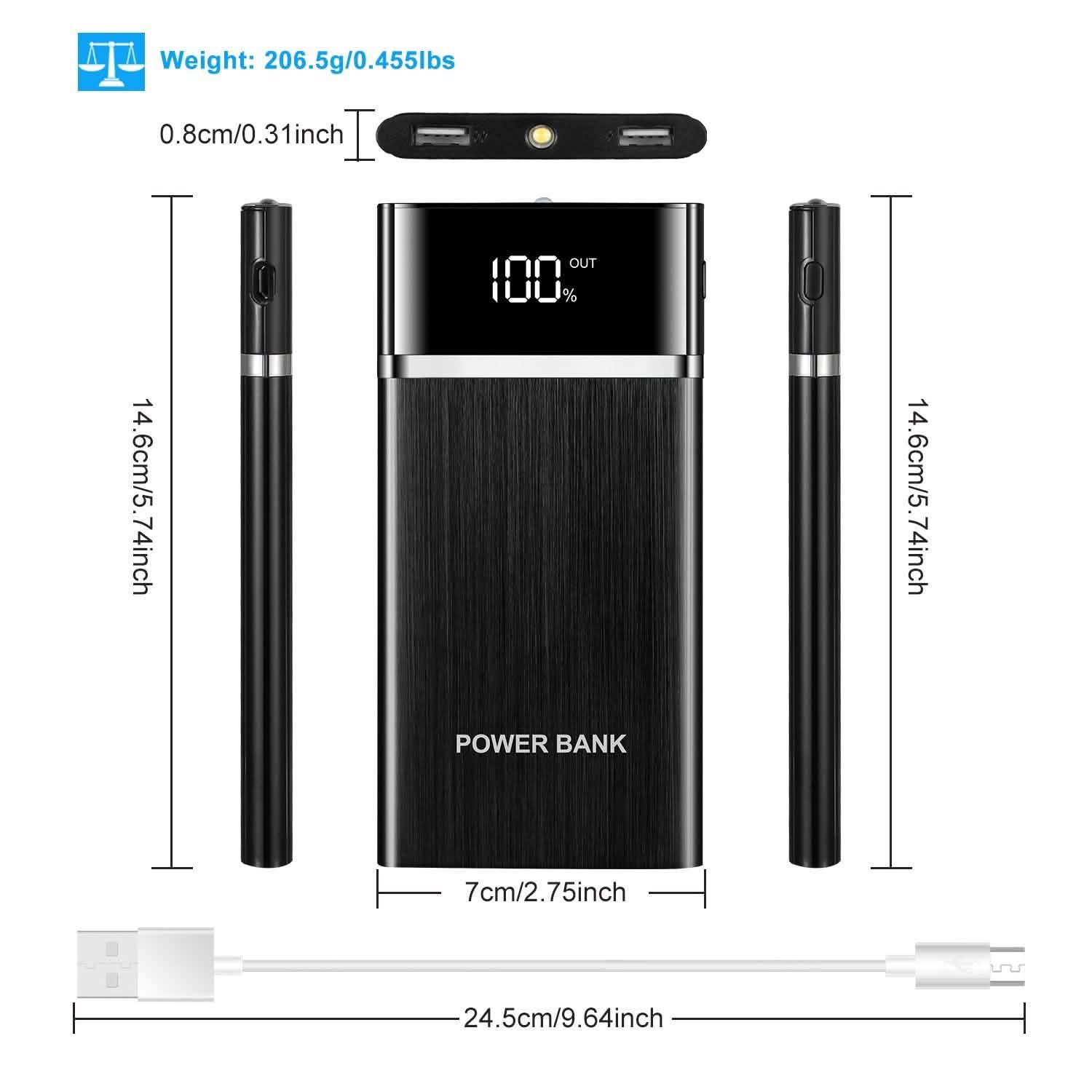 20800mAh Power Bank 76.96W External Battery Pack