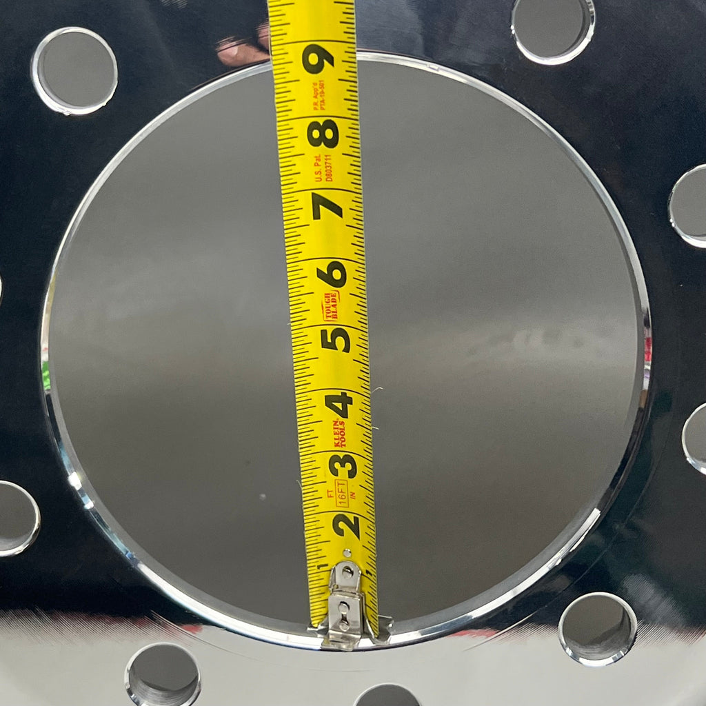 ACCURIDE Accu-Lite 22.5 x 8.25 Inch Aluminum Hub Pilot Wheel 10 Hole 43644 XP