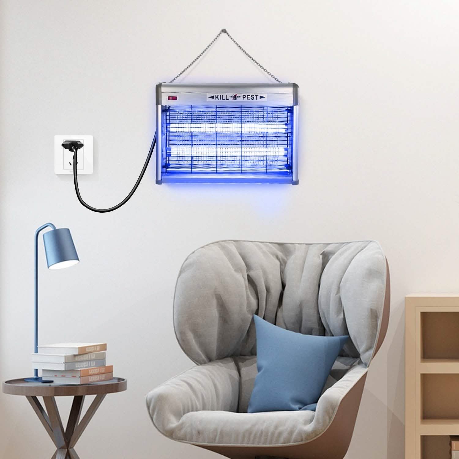 20W Electric Fly Bug Zapper Mosquito Insect Killer