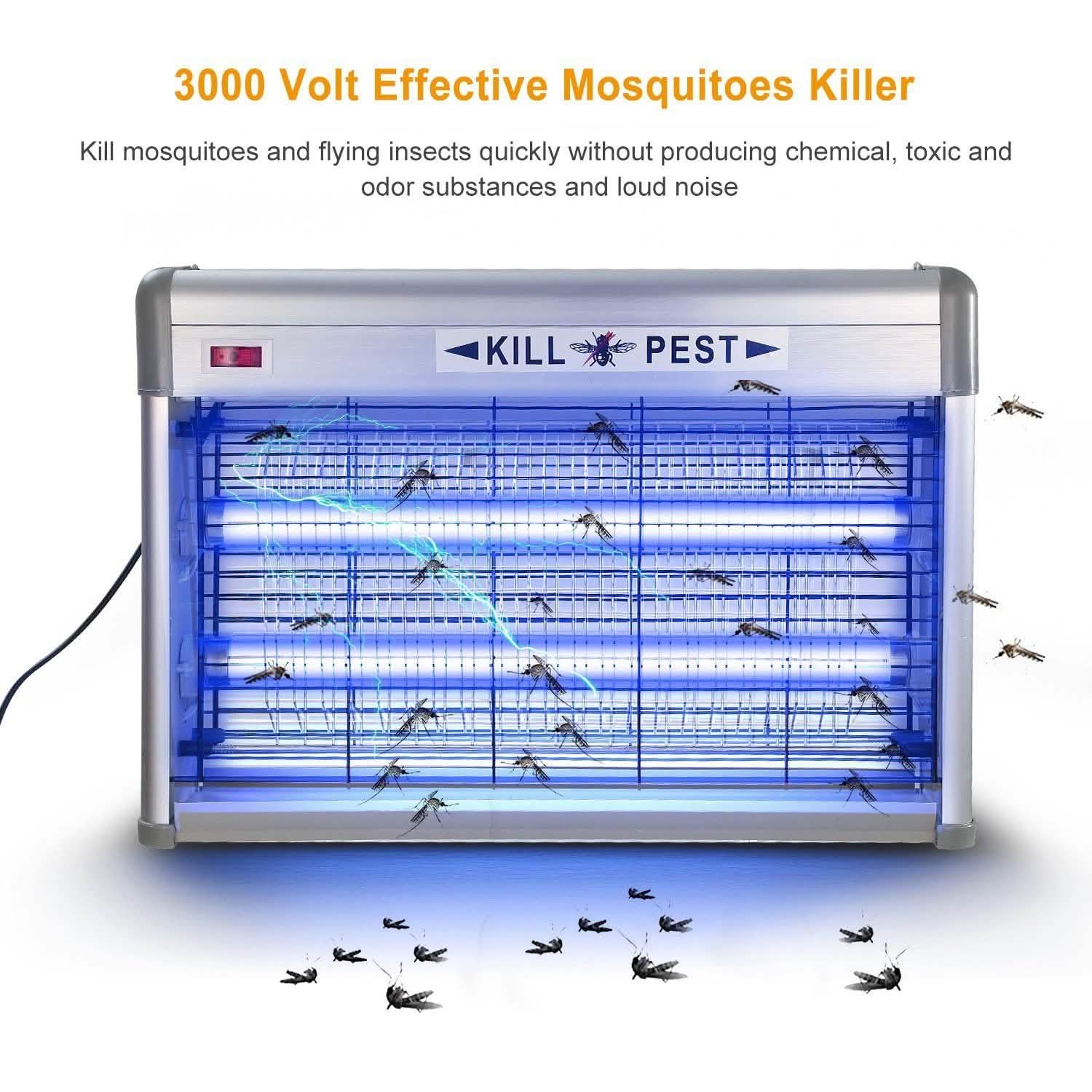 20W Electric Fly Bug Zapper Mosquito Insect Killer