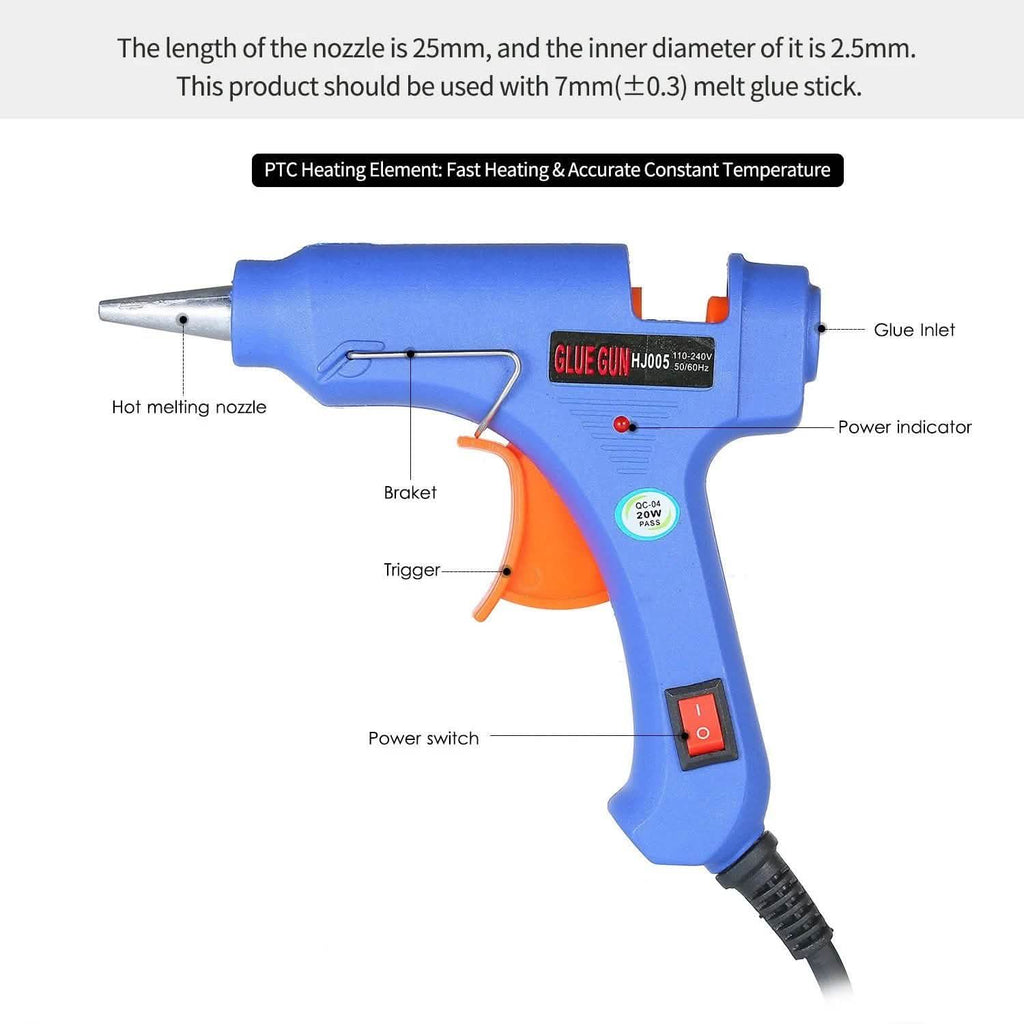 20W Hot Melt Glue Gun