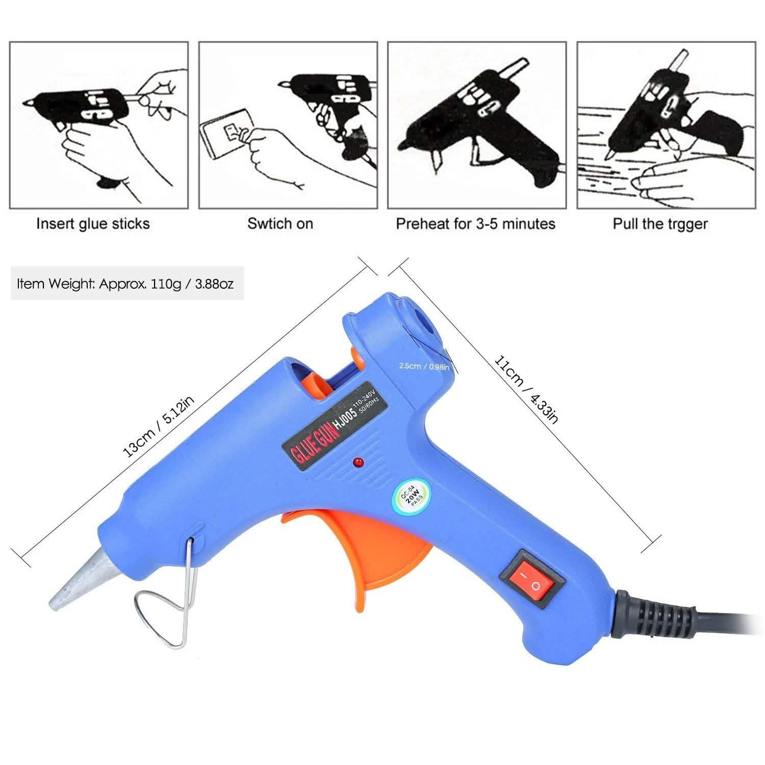 20W Hot Melt Glue Gun