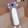 Plush long pillow