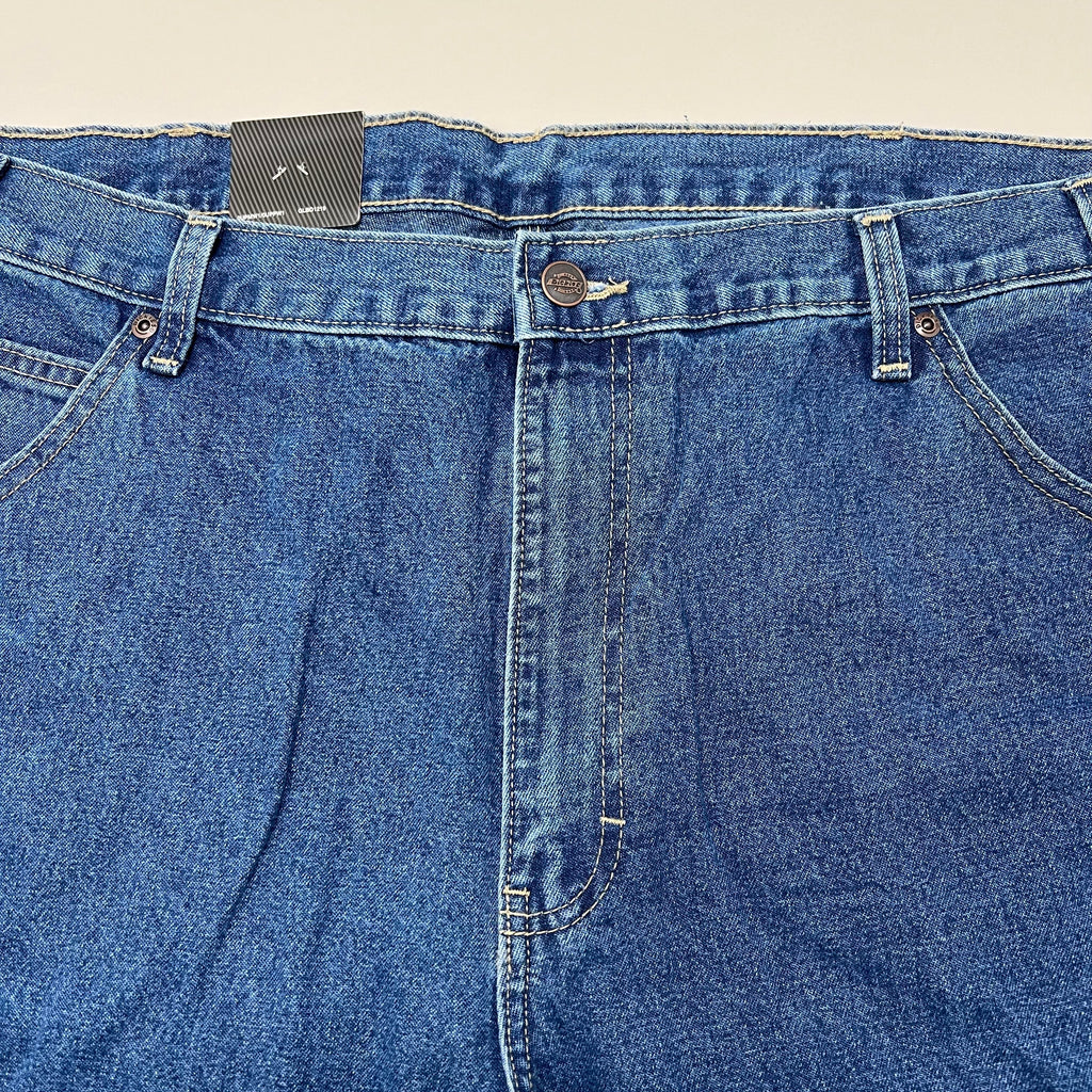 DICKIES Relaxed Fit Carpenter Jean Mns Sz 42X30 Stonewashed Indigo Blue 19294SNB