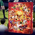 Football Blind Box World Cup PVC Star Ornament Football Star Blind Box Comes to the Football World Handmade