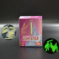 FISH KING 150pcs/lot Fishing Luminous Float 4.5*39mm Glowing Fluorescent Light Stick Night  Float For Carp