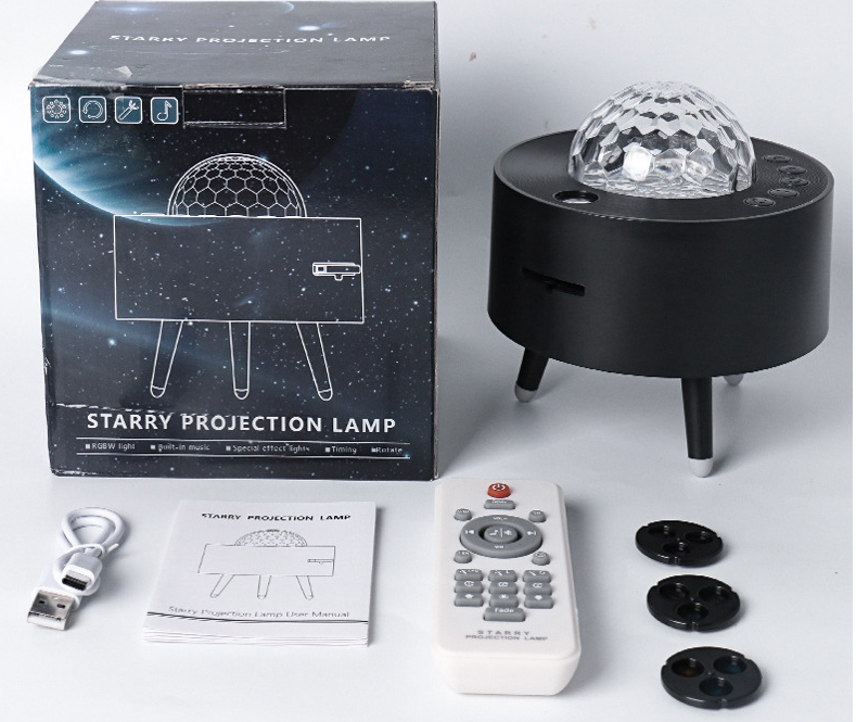 Rotating Creative Dream Music Bluetooth Night Light