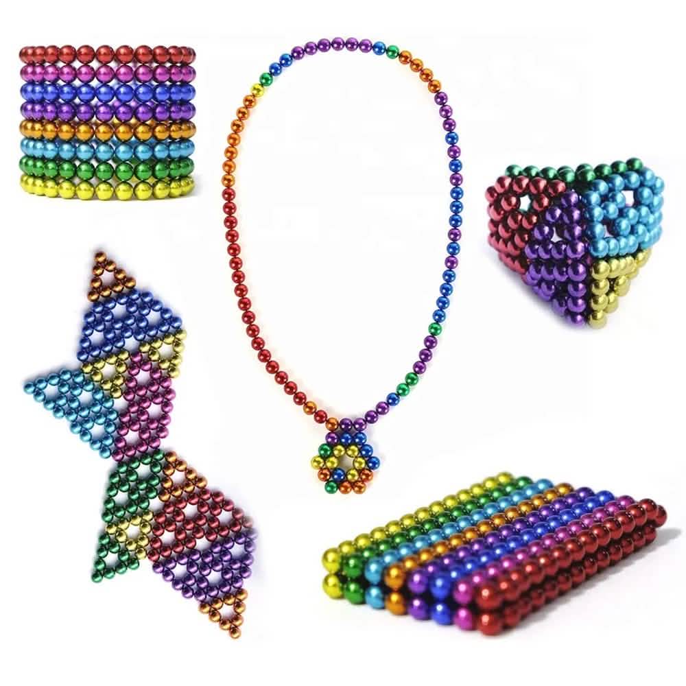 216-Piece: Colorful Magnetic Balls