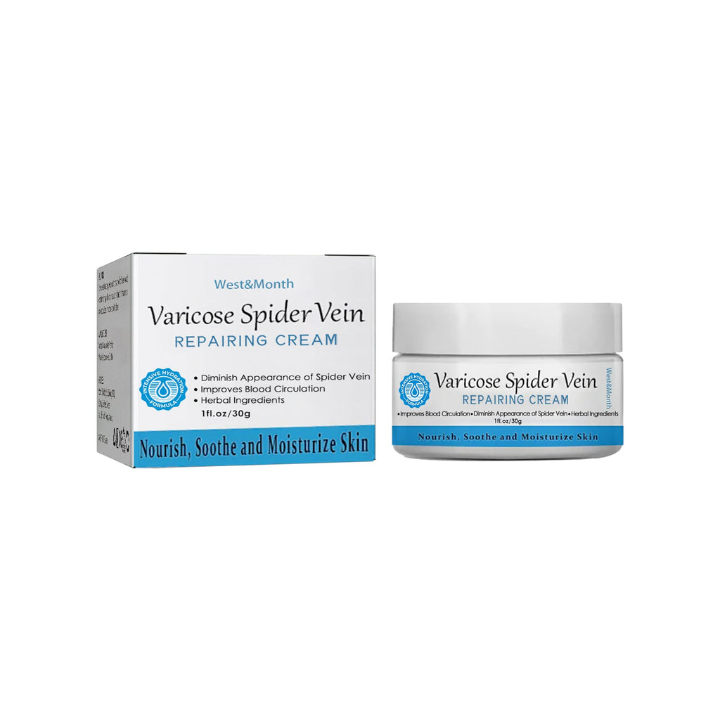 Varicose Spider Vein Repairing Cream, Relief Leg Pain Earthworm Leg Veins Care Massage Cream