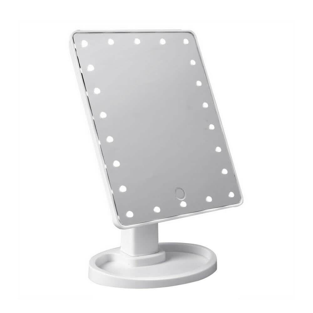 22 LED Touch Screen Desktop Stand Mirror