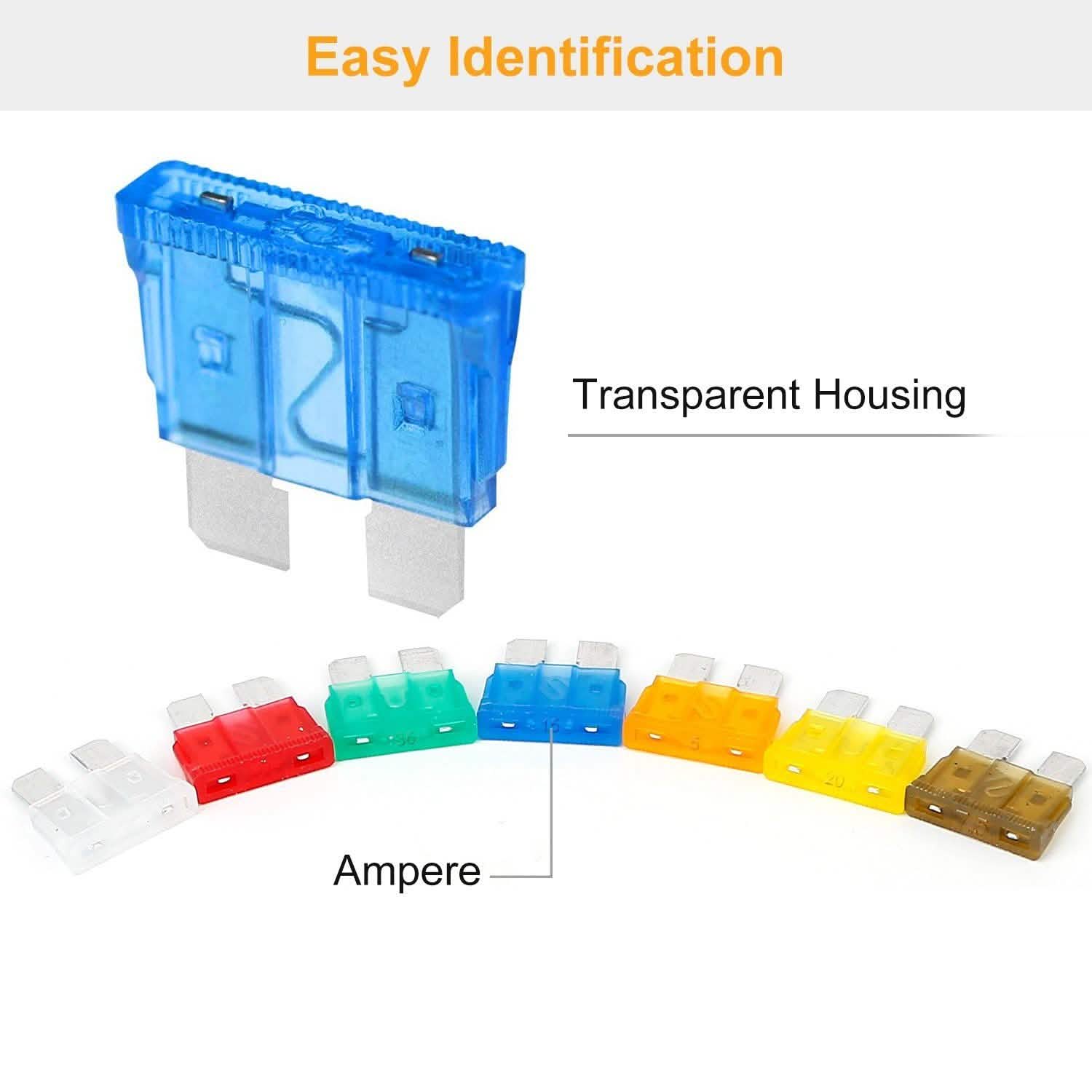 220-Piece: Car Blade Fuses Assortment
