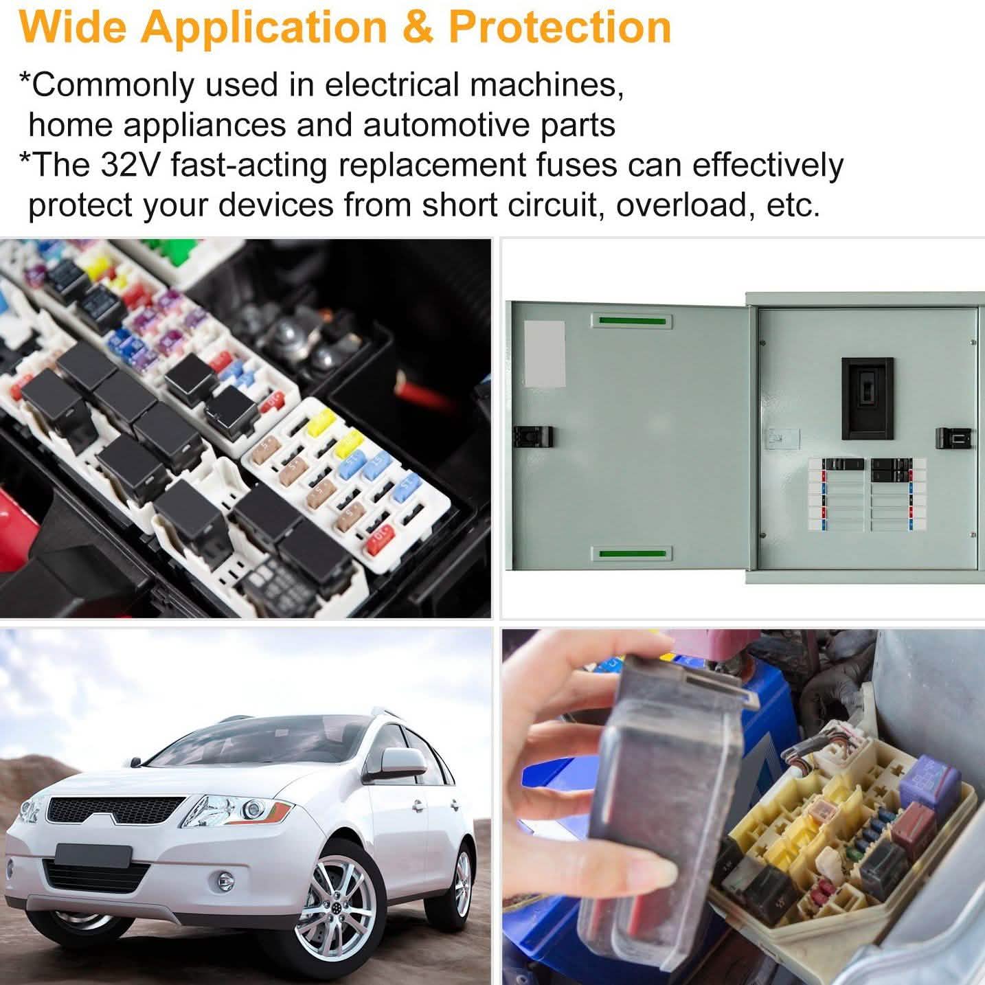 220-Piece: Car Blade Fuses Assortment