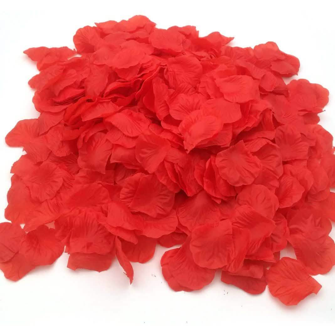 2200-Piece: Silk Rose Petals Wedding Flower Decoration