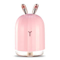 220ml Cool Mist Humidifier Ultrasonic Air Diffuser Atomizer with 7 Color
