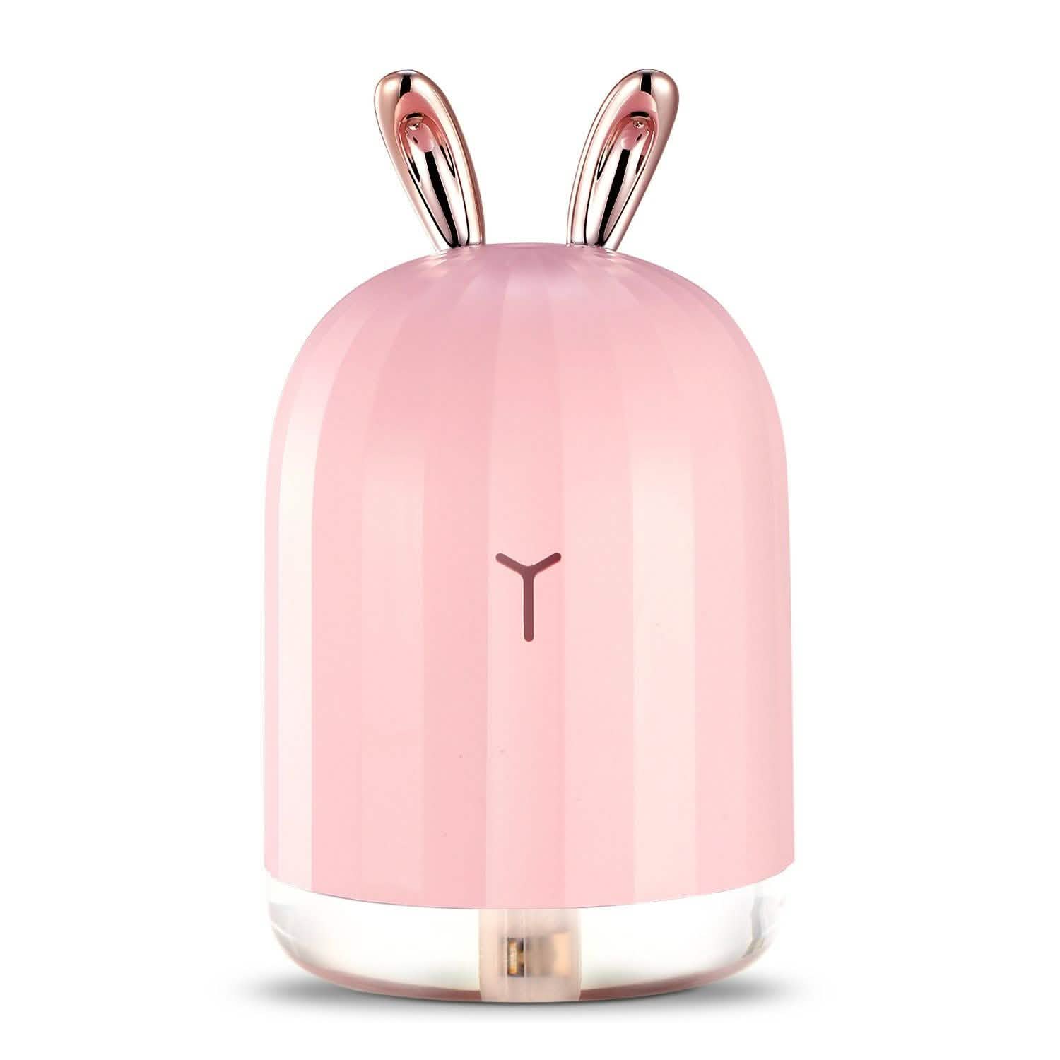 220ml Cool Mist Humidifier Ultrasonic Air Diffuser Atomizer with 7 Color