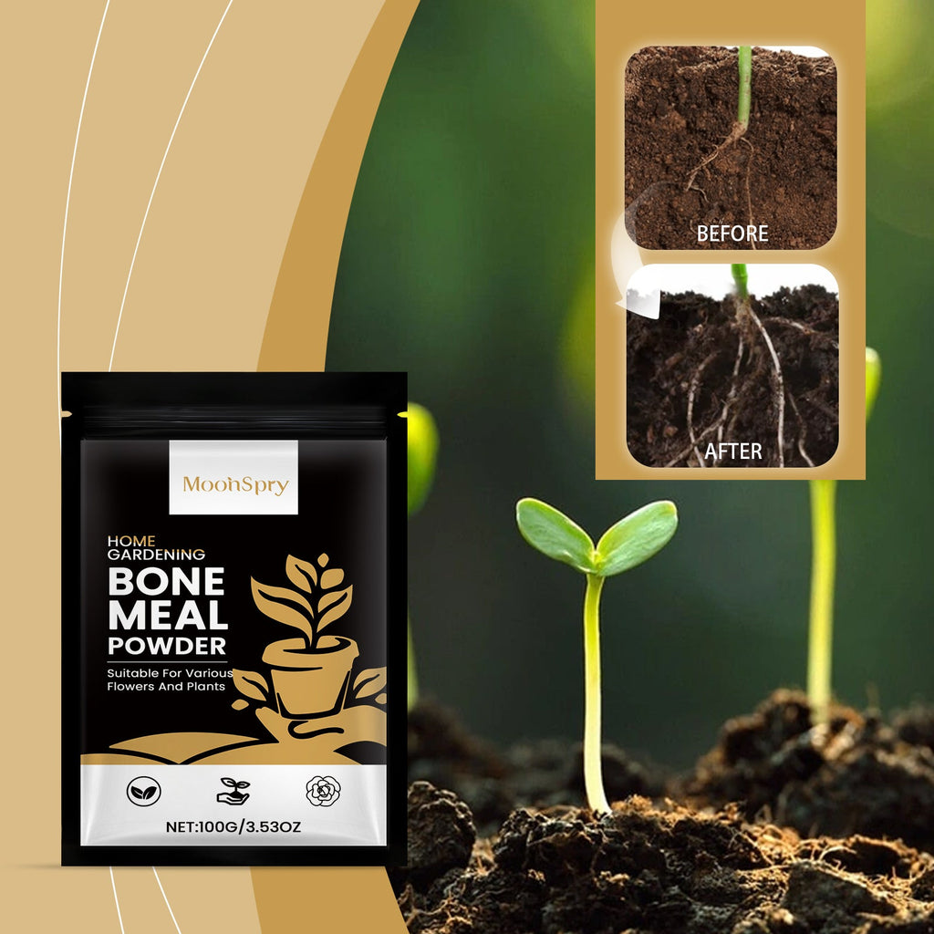 Moonspry Plant Root Powder, Garden Flower Plant Root Supplement Nutrition To Improve Soil Plant Nutrition Powder