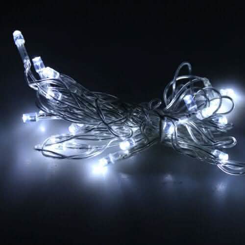 224 LED White String Fairy Lights Outdoor Lamp Decor