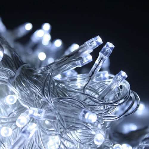 224 LED White String Fairy Lights Outdoor Lamp Decor