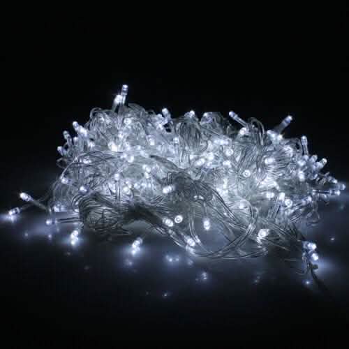 224 LED White String Fairy Lights Outdoor Lamp Decor