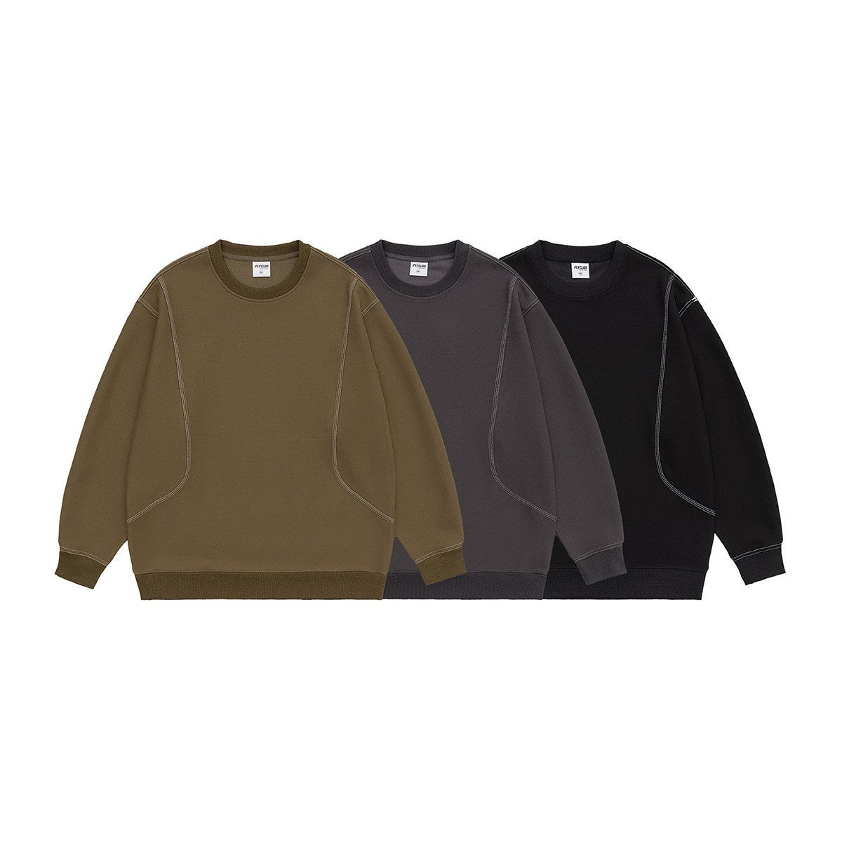 Hoodie Men's Round Neck Sweatshirt Loose Oversized  Men's Outerwear