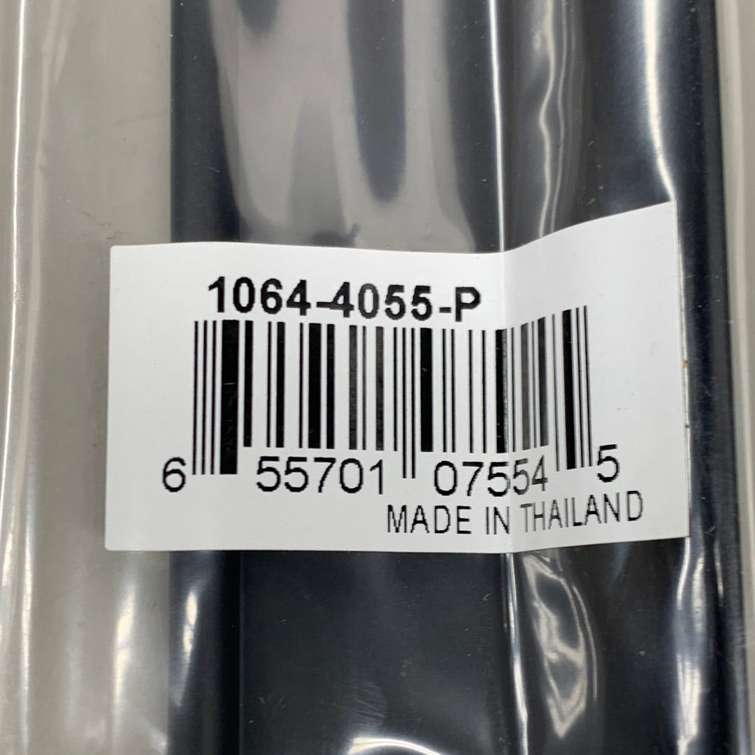 BERENSON (25 PACK) Bravo 112mm CC Satin Black Edge Pull Aluminum 1064-4055-P