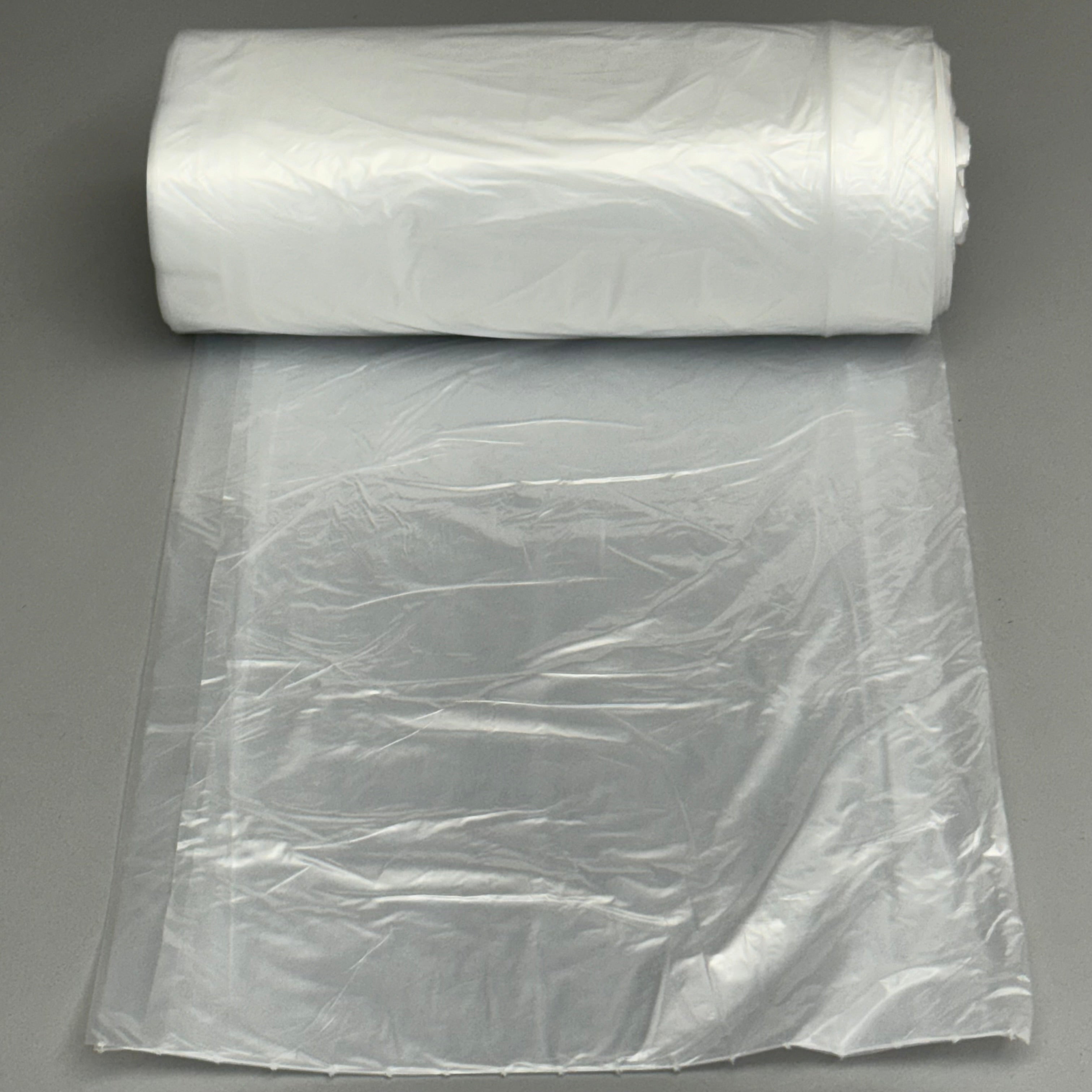 WEBSTER (500 BAGS) Classic Clear Trash Bags 24”x33.5” 16 Gallons WEBBC33-538926