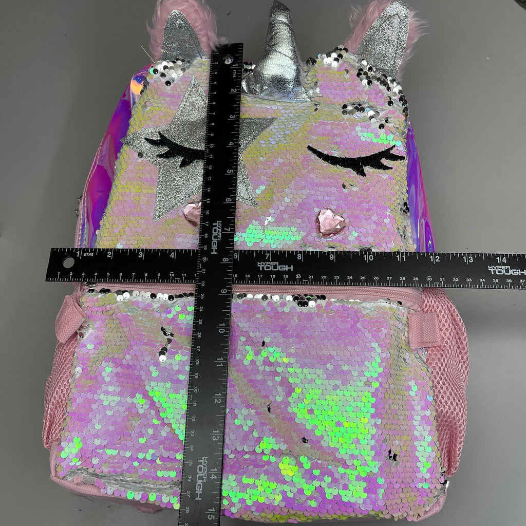 ACCESSORY INNOVATIONS Wonder Nation 10-PK Unicorn Backpack & Lunch Bag Pink