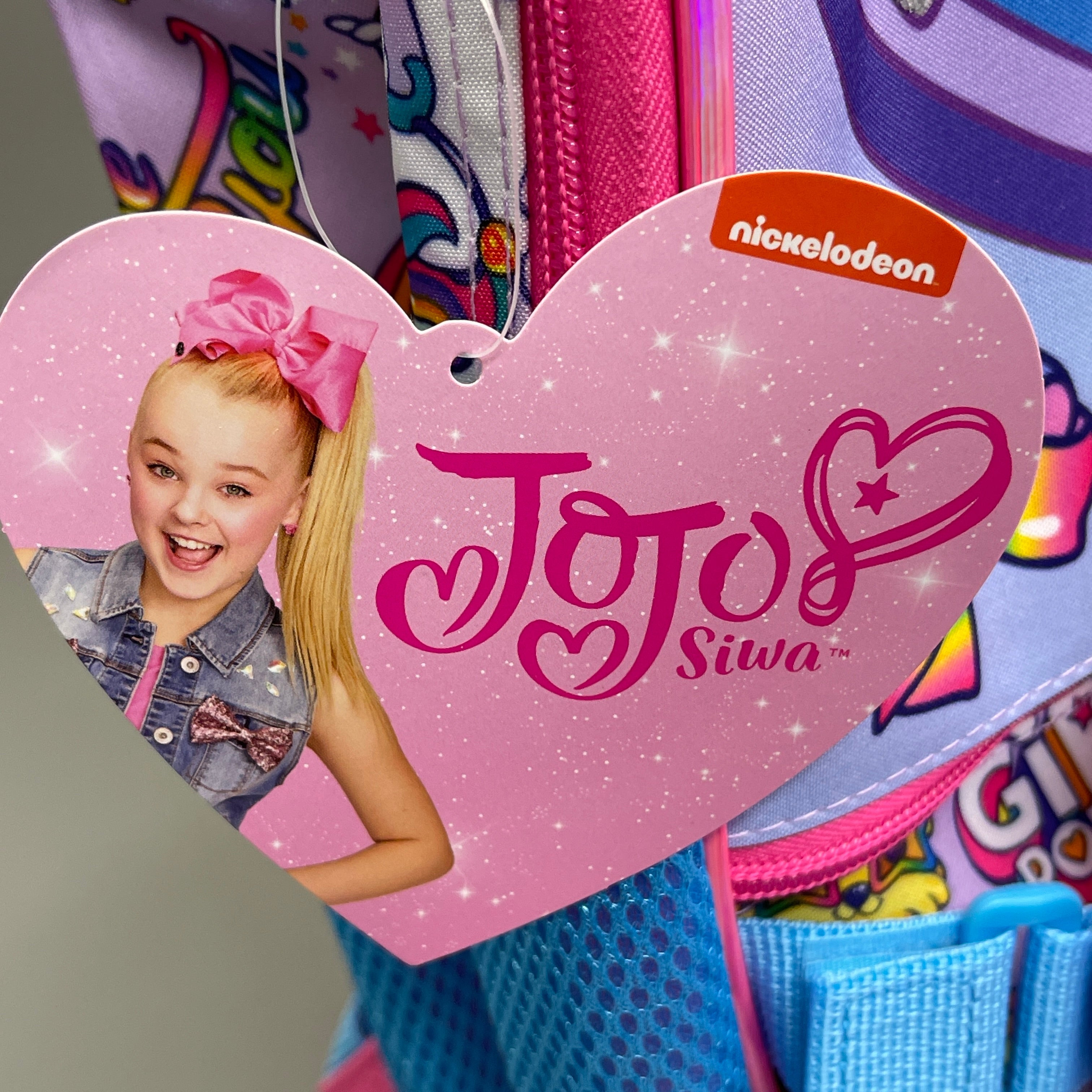 ACCESSORY INNOVATIONS JOJO Siwa 5-PK Nickelodeon “Be You” Backpack & Lunch Bag Pink