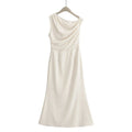 Fashionable and Sexy Off-the-Shoulder Waist-Cinching Bodycon Dress for Women