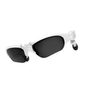 Midnight Black Titan Audio Specs | IPX4 Waterproof Smart Bluetooth 5.0 Sports Sunglasses with Wireless Mic & Open-Ear Audio