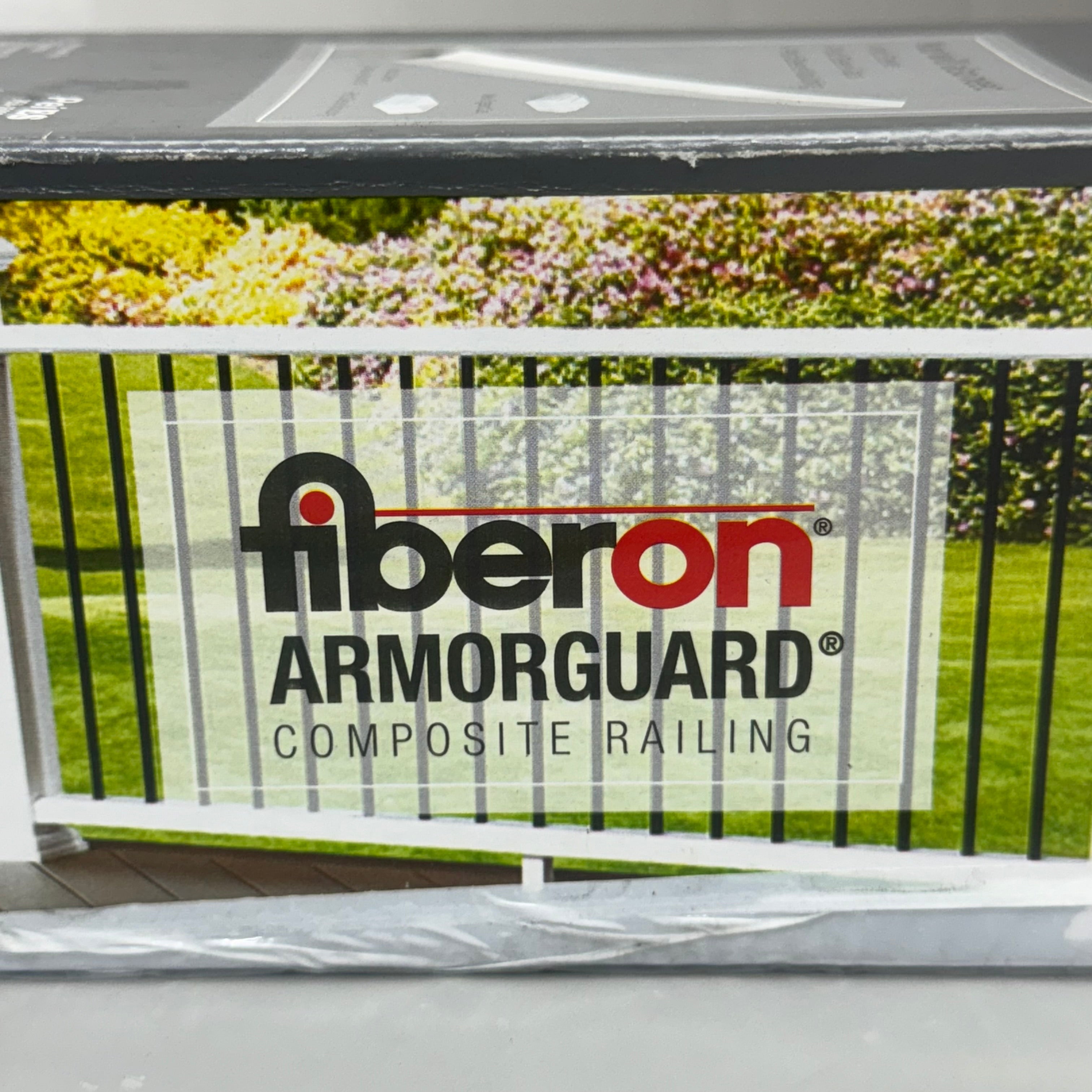 FIBERON Easy Install Post Sleeve Surface Mount Kit 37"x3.5" Silver 10131